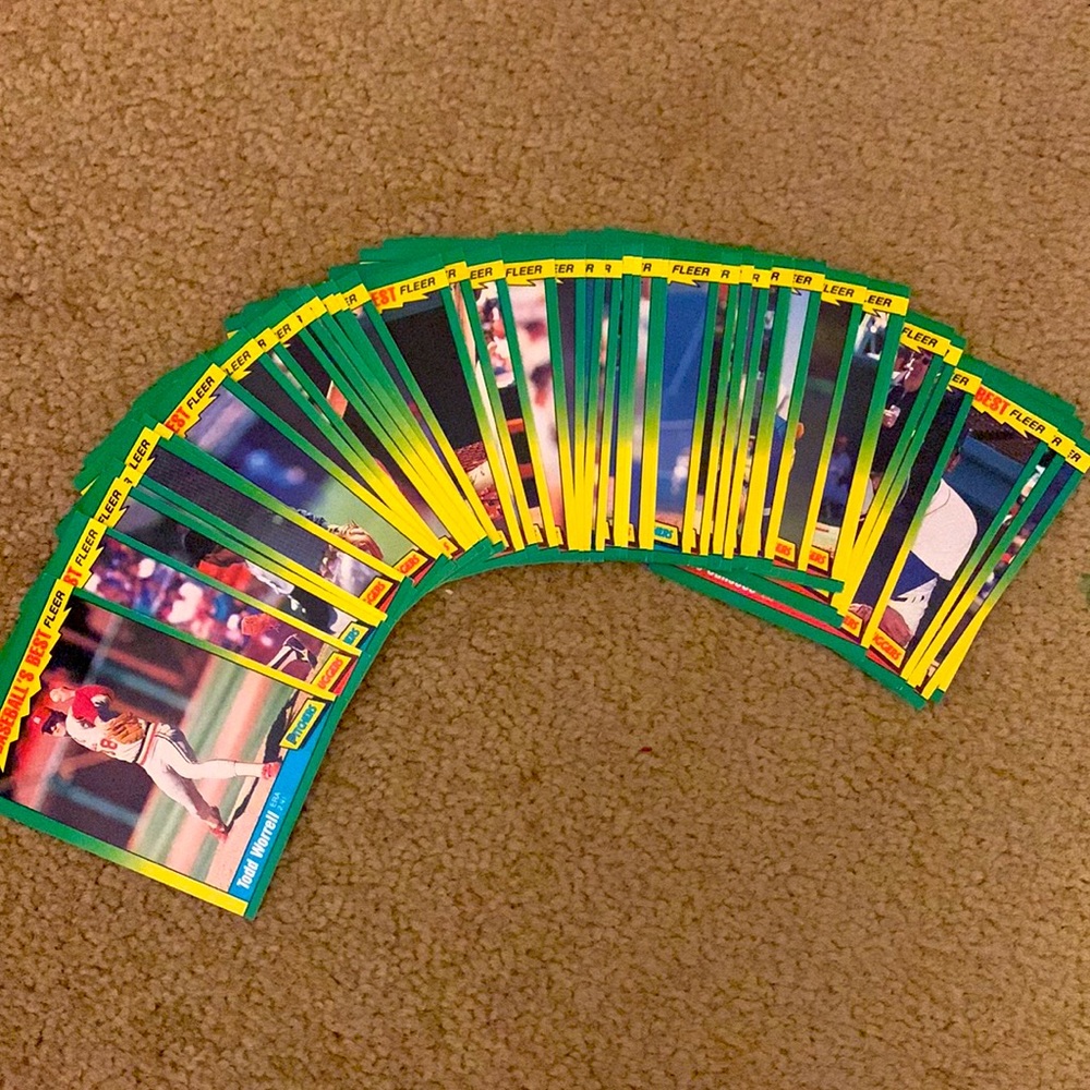 Fleer 1988 Limited Edition Major League Baseball’s Best Sluggers vs Pitchers - Picture 3 of 4